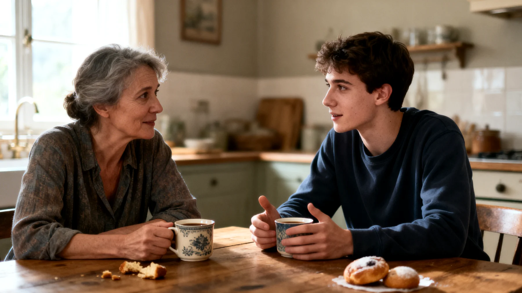 Comment les parents peuvent-ils créer un espace de dialogue affectif authentique avec leurs jeunes adultes pour maintenir une connexion émotionnelle profonde malgré la distance générationnelle et l'autonomie croissante ?"